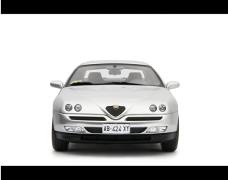 Alfa Romeo GTV 2.0 T.Spark 16V 1995 GRIGIO CHIARO MET. Laudoracing 1:18 Resinemodell (Türen, Motorhaube... nicht zu öffnen!)